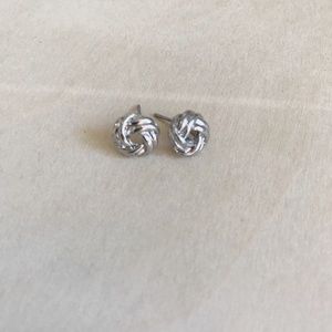 Silver earrings